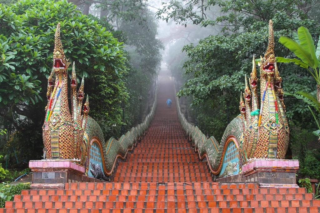 The Tradition of Walking Up Doi Suthep